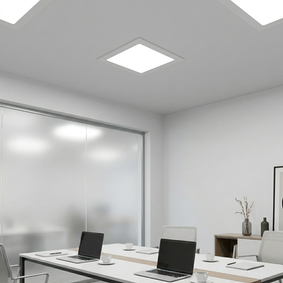 Painel LED 18W Quadrado de Embutir Bivolt – Branco Frio, Neutro ou Quente