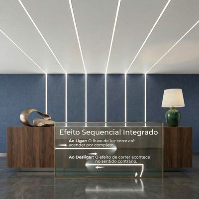 Fita LED Sequencial Endereçável 3528 120 LEDs/m 24V – 10 Metros Com Controle | IP20 | Ilugra