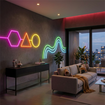 Fita LED Neon Silicone 5m 12V IP65 – Iluminação Decorativa Flexível Alta Durabilidade