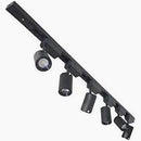 Kit Trilho Eletrificado 2 Metros com 6 Spots LED 10W Bivolt – Iluminação Direcionável