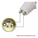 Soquete Gu10 Para Lâmpada C/ Rabicho Para Dicroica Kit 10 - Casa Led Mais