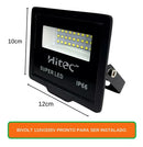 Refletor Led Holofote 50w Branco Frio Resistente A Água - Casa Led Mais