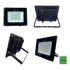 Kit 5 Refletor Led 100w Holofote Bivolt Ip66 Branco Frio - Casa Led Mais